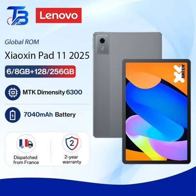 IBM Tablette Lenovo Xiaoxin Pad 11 2025 ROM Globale, Écran 11'' 2.5K 90Hz, Batterie 7040mAh, Processeur Dimensity 6300, Appareil Photo 8MP - Publicité IBM Tablette Lenovo Xiaoxin Pad 11 2025 ROM Globale, Écran 11'' 2.5K 90Hz, Batterie 7040mAh, Processeur Dimensity 6300, Appareil Photo 8MP - Publicité