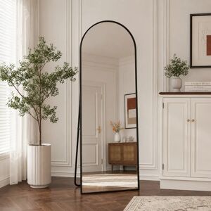 Other Miroir sur Pied Arqué 162x53 cm, Grand Miroir Mural avec Cadre en Aluminium, Miroir Arqué sur Pied à Suspendre ou à Poser, Miroir Intégral, Miroir Pleine Longueur pour Chambre, Salon, Dressing, - Publicité Other Miroir sur Pied Arqué 162x53 cm, Grand Miroir Mural avec Cadre en Aluminium, Miroir Arqué sur Pied à Suspendre ou à Poser, Miroir Intégral, Miroir Pleine Longueur pour Chambre, Salon, Dressing, - Publicité