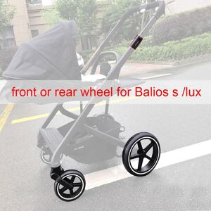 NONE Roue de poussette pour Cybex Balios S Lux avant ou arrière, remplacement Direct arrière un avec cadre, pneu d'essieu, bricolage, accessoires de Buggy pour bébé