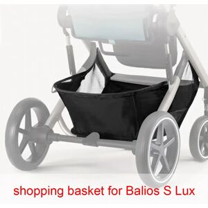 NONE Panier de courses pour poussette pour Cybex Balios S Lux, sac de rangement pour Buggy, grande capacité améliorée, accessoires de remplacement pour bébé, bricolage