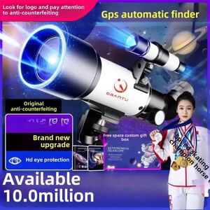 NONE Télescope professionnel d'observation des étoiles HD pour l'astronomie dans