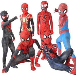 Marvel Costume de super-héros Spiderman, body pour Spandex Zentai Halloween