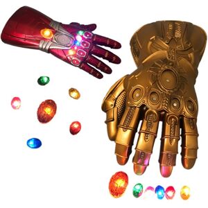 Marvel Infinity Gauntlet LED Light Up Thanos Gants Iron Man