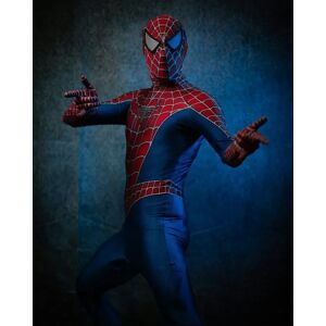 Marvel Costume de cosplay Spider-Man classique d'Halloween, imprimé en 3D,
