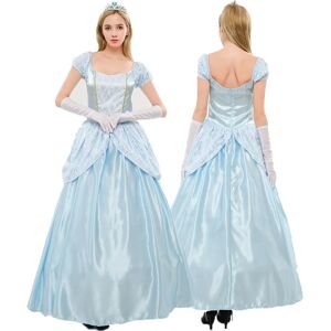 NONE Costume de Cendrillon pour Halloween, robe de princesse sexy