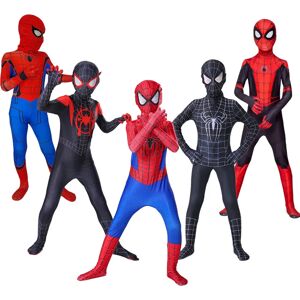 MINISO Spiderman Cosplay fantaisie Costumes combinaison pour garçons filles Miles