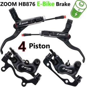NONE ZOOM HB-876E e-bike 4 pistons jeu de freins à disque hydrauliques Scooter électrique pliant vtt vélo mise hors tension ebrake - Publicité NONE ZOOM HB-876E e-bike 4 pistons jeu de freins à disque hydrauliques Scooter électrique pliant vtt vélo mise hors tension ebrake - Publicité