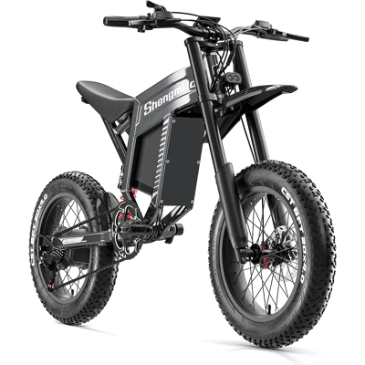 Shengmilo S900, vélos électriques 1500W, velo electrique adulte, batterie amovible 60V30Ah, vtt électrique homme tout suspendu, 20*4.0 pouces électrique fat bike - Publicité Shengmilo S900, vélos électriques 1500W, velo electrique adulte, batterie amovible 60V30Ah, vtt électrique homme tout suspendu, 20*4.0 pouces électrique fat bike - Publicité