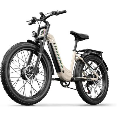 Vélo électrique pour adultes Shengmilo S700 vtt electrique, vélos électriques 2000W double moteur, batterie amovible 48V17.5AH, vélo fat bike 26 pouces,velo electrique femme - Publicité Vélo électrique pour adultes Shengmilo S700 vtt electrique, vélos électriques 2000W double moteur, batterie amovible 48V17.5AH, vélo fat bike 26 pouces,velo electrique femme - Publicité