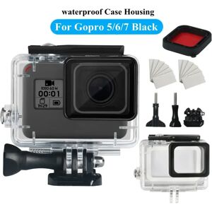NEELU Étui étanche sous-marin 45m pour GoPro Hero 7 6 5, boîtier de protection de plongée noir pour Go Pro 7 6 5, accessoire noir - Publicité NEELU Étui étanche sous-marin 45m pour GoPro Hero 7 6 5, boîtier de protection de plongée noir pour Go Pro 7 6 5, accessoire noir - Publicité