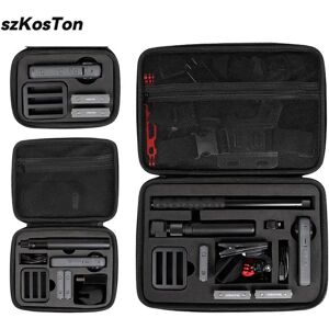 SZKOSTON Boîte de transport pour caméra Insta360 X6 X5 X4 X3 X2, sac de rangement portable, étui de protection pour accessoires de caméra d'action Insta360
