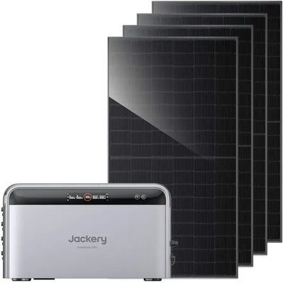Centrale solaire de balcon Jackery SolarVault 3 Pro avec stockage, 4 modules solaires verre-verre de 450W, 4 MPPT, sortie 1200W, entrée PV 4000W, stockage extensible 2,52–15,12 kWh, plug & play - Publicité Centrale solaire de balcon Jackery SolarVault 3 Pro avec stockage, 4 modules solaires verre-verre de 450W, 4 MPPT, sortie 1200W, entrée PV 4000W, stockage extensible 2,52–15,12 kWh, plug & play - Publicité