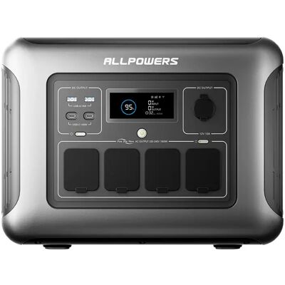 ALLPOWERS R1500 LITE, station d'alimentation portable, batterie LiFePO4, 1056 Wh, 1600 W (3200 W en pointe), sortie CA, générateur solaire pour le camping en plein air et les véhicules de loisirs. Publicité ALLPOWERS R1500 LITE, station d'alimentation portable, batterie LiFePO4, 1056 Wh, 1600 W (3200 W en pointe), sortie CA, générateur solaire pour le camping en plein air et les véhicules de loisirs. Publicité