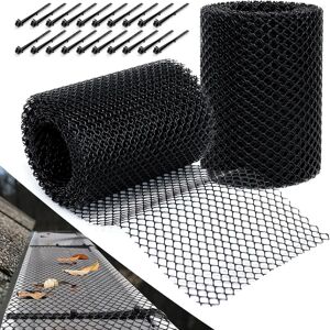 Aucun Rouleau de protection de gouttière en plastique, rouleau de