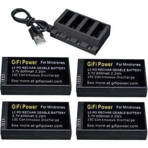 GAOLAG Batterie LiPo 3.7V 600mAh pour Mini Drones Parrot Mambo