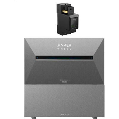 Kit Anker Solix Solarbank 3 E2700 Pro+BP2700+A17X7311 - Centrale photovoltaïque balcon Plug and Play - Publicité Kit Anker Solix Solarbank 3 E2700 Pro+BP2700+A17X7311 - Centrale photovoltaïque balcon Plug and Play - Publicité