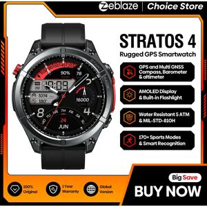 Nouveau 2025 Zeblaze Stratos 4 GPS Smartwatch 1.43