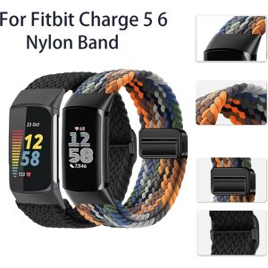NONE Bracelet en Nylon pour Fitbit Charge 6, 2 pièces,