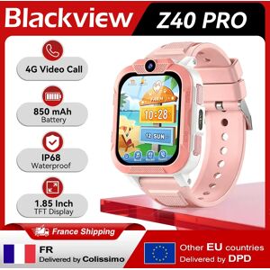 Montre connectée enfant Blackview Z40 Pro, LBS+WiFi+GPS, écran TFT 1,85 pouce, triple positionnement IA, grande batterie 850mAh, 4G, appel vidéo, smartwatch avec éclairage LED, étanche IP68 - Publicité Montre connectée enfant Blackview Z40 Pro, LBS+WiFi+GPS, écran TFT 1,85 pouce, triple positionnement IA, grande batterie 850mAh, 4G, appel vidéo, smartwatch avec éclairage LED, étanche IP68 - Publicité