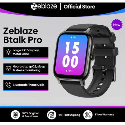 Nouvelle montre connectée Zeblaze Btalk PRO avec écran HD de 1,91'', appels vocaux, modes sportifs multiples, suivi de la santé - Publicité Nouvelle montre connectée Zeblaze Btalk PRO avec écran HD de 1,91'', appels vocaux, modes sportifs multiples, suivi de la santé - Publicité