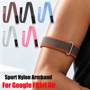 NONE Bracelet en nylon tressé pour Google Fitbit Air Smartwatch Fitness Tracker, bracelet de remplacement pour Fitbit Air, accessoires pour bracelet Fitbit Air