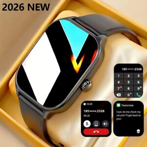 Ola Esporte Montre connectée 2026 Android IOS Téléphone Écran couleur 2,01 pouces Bluetooth Répondre aux appels Montres de fitness Tracker Montre connectée Femme Homme Nouveau