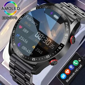 ChiBear Montre connectée sport homme femme, écran HD, ECG+PPG, appel Bluetooth, suivi GPS, moniteur de fréquence cardiaque, étanche IP68, nouvelle montre connectée 2026