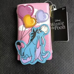 HEROCROSS Disney Loungefly-Portefeuille Matkey pour fille, sac à cartes rose