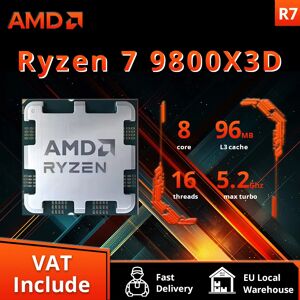 AMD Ryzen ™ 7 9800X3D Nouveau processeur, cache V 3D 8C/16T 120W jusqu'à 5,2 GHz, L3=96M 100-100001084 Socket AM5 mais sans refroidisseur - Publicité AMD Ryzen ™ 7 9800X3D Nouveau processeur, cache V 3D 8C/16T 120W jusqu'à 5,2 GHz, L3=96M 100-100001084 Socket AM5 mais sans refroidisseur - Publicité