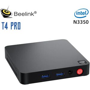 Beelink T5 Mini PC Intel Celeron N4020 4GB DDR4 64GB eMMC prend en charge double HDMI USB 3.0 2.4G 5.8G WiFi BT4.0 T4 Pro PK SOYO N4000 image