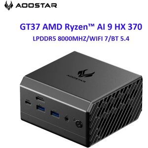 AOOSTAR GT37 Mini PC AMD Ryzen ™ AI 9 HX 370 32 Go LPDDR5X-8000 MHz 1 To PCIe4.0 SSD, 12C/24T jusqu'à 5,1 GHz WiFi7/AI 50 TOPS image