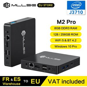 MLLSE M2 Pro Mini PC, Intel J3710 Processor, 8GB RAM,