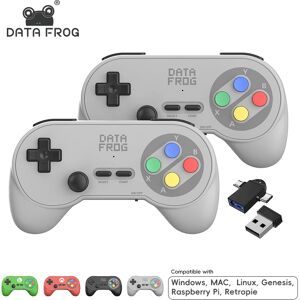 Manette de jeu sans fil rétro Data Frog PC07 avec