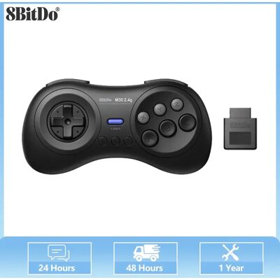 Manette sans fil 8BitDo M30 2,4 GHz pour SEGA Genesis et Mega Drive, et système Mega SG analogique pour SEGA Genesis et Mega Drive. Publicité Manette sans fil 8BitDo M30 2,4 GHz pour SEGA Genesis et Mega Drive, et système Mega SG analogique pour SEGA Genesis et Mega Drive. Publicité