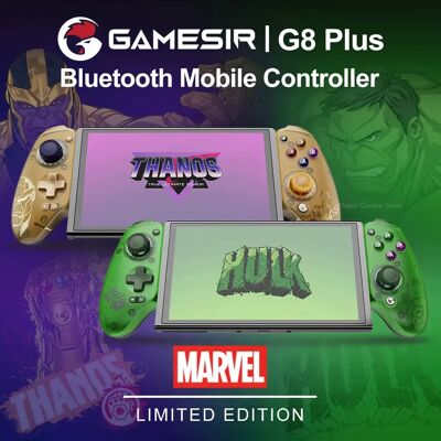 Manette de jeu mobile GameSir G8 Plus Hulk Edition Thanos Edition pour iOS, Android, tablette, Nintendo Switch 2/1, Steam, PC - Publicité Manette de jeu mobile GameSir G8 Plus Hulk Edition Thanos Edition pour iOS, Android, tablette, Nintendo Switch 2/1, Steam, PC - Publicité
