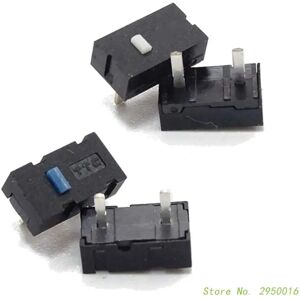 NONE Micro-interrupteur de souris à points bleus, 2 broches, 500