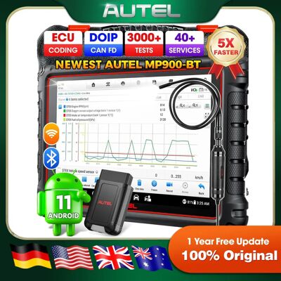 Nouveau scanner OBD2 Autel MaxiPRO MP900-BT DoIP/CAN FD avec codage ECU, test actif et plus de 40 services, version améliorée des MS906BT/MP900/MP808 - Publicité Nouveau scanner OBD2 Autel MaxiPRO MP900-BT DoIP/CAN FD avec codage ECU, test actif et plus de 40 services, version améliorée des MS906BT/MP900/MP808 - Publicité