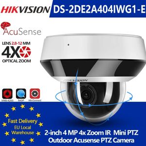 Caméra de sécurité Hikvision PTZ DS-2DE2A404IWG1-E 4MP avec zoom optique