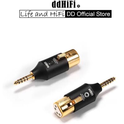 Adaptateur DD HIFI XLR44C - 4,4mm Pentaconn & XLR 4-PIN - Publicité Adaptateur DD HIFI XLR44C - 4,4mm Pentaconn & XLR 4-PIN - Publicité