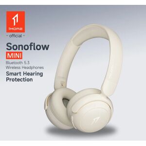 1MORE 1 plus HQ20 SonoFlow MINI Protection auditive sans fil Bluetooth 5.3 casque supra-auriculaire 65H temps de lecture casque de Charge rapide - Publicité 1MORE 1 plus HQ20 SonoFlow MINI Protection auditive sans fil Bluetooth 5.3 casque supra-auriculaire 65H temps de lecture casque de Charge rapide - Publicité