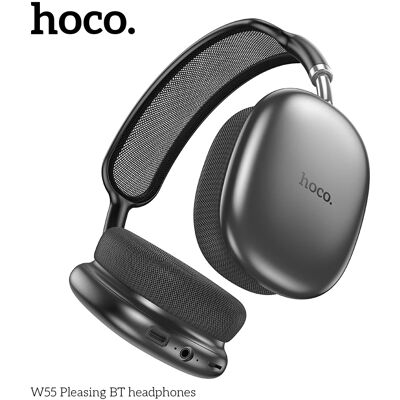HOCO W55 sur l'oreille Bluetooth écouteur sans fil musique casque micro HiFi Audio casques stéréo son Sport écouteurs 40MM AUX TF - Publicité HOCO W55 sur l'oreille Bluetooth écouteur sans fil musique casque micro HiFi Audio casques stéréo son Sport écouteurs 40MM AUX TF - Publicité