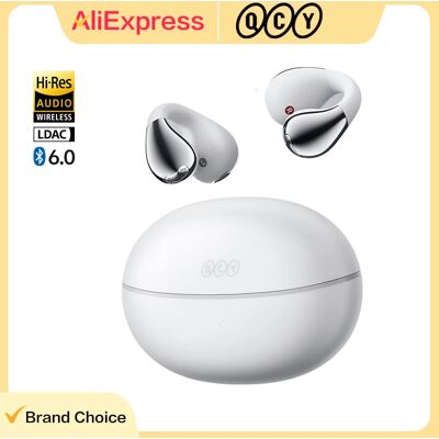 Écouteurs sans fil QCY Crossky C30S BH24QT33A Bluetooth 6.0, écouteurs intra-auriculaires à clip, son spatial LDAC haute résolution, double connexion - Publicité Écouteurs sans fil QCY Crossky C30S BH24QT33A Bluetooth 6.0, écouteurs intra-auriculaires à clip, son spatial LDAC haute résolution, double connexion - Publicité
