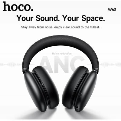 HOCO ANC réduction du bruit sans fil Bluetooth 5.4 casque HiFi Audio EQ Mode prise en charge App contrôle musique sport écouteurs 500mAh - Publicité HOCO ANC réduction du bruit sans fil Bluetooth 5.4 casque HiFi Audio EQ Mode prise en charge App contrôle musique sport écouteurs 500mAh - Publicité