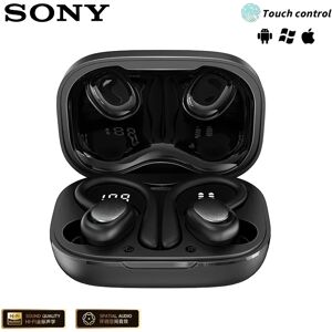 Écouteurs sans fil d'origine Sony SP180 écouteurs Tws avec micro casque d'oreille de sport casque intra-auriculaire stéréo affichage Led