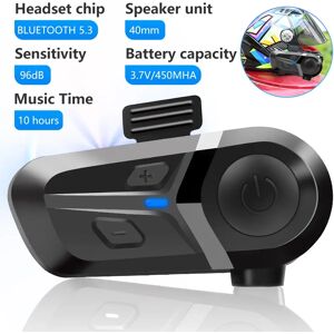 KIHOUS Casque audio pour moto