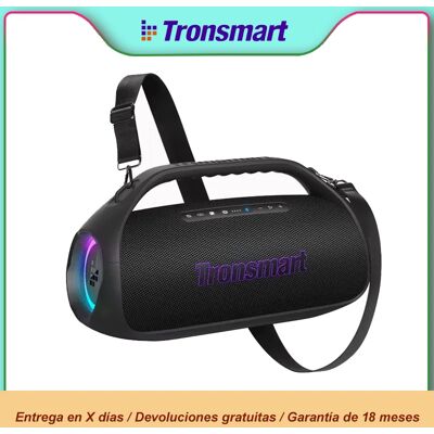 Enceinte Bluetooth portable Tronsmart Bang 2 avec 90W, basses profondes 2.1 canaux, autonomie de 26H, synchronisation avec 100 enceintes, expédition locale - Publicité Enceinte Bluetooth portable Tronsmart Bang 2 avec 90W, basses profondes 2.1 canaux, autonomie de 26H, synchronisation avec 100 enceintes, expédition locale - Publicité