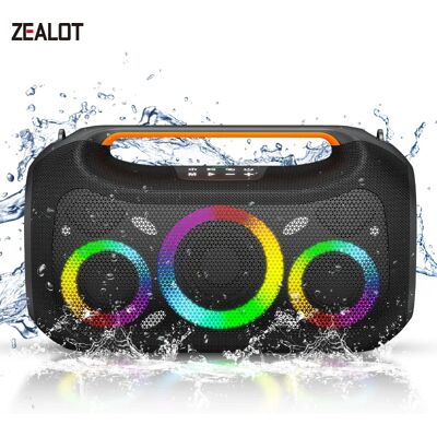 PL-Zealot-ZE51, haut-parleur Bluetooth portable de 300 W, grande puissance, sans fil, avec fonction TWS, caisson de basses Bluetooth, étanche, qualité HIFI pour appareils mobiles. Publicité PL-Zealot-ZE51, haut-parleur Bluetooth portable de 300 W, grande puissance, sans fil, avec fonction TWS, caisson de basses Bluetooth, étanche, qualité HIFI pour appareils mobiles. Publicité