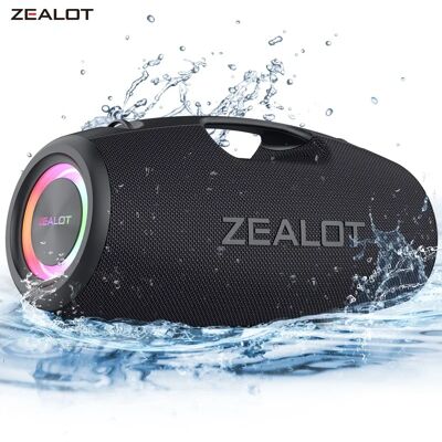 ZEALOT-S78 120W haut-parleur Bluetooth Portable haut-parleur de fête en plein air grand haut-parleur excellente performance des basses haut-parleur Hifi - Publicité ZEALOT-S78 120W haut-parleur Bluetooth Portable haut-parleur de fête en plein air grand haut-parleur excellente performance des basses haut-parleur Hifi - Publicité