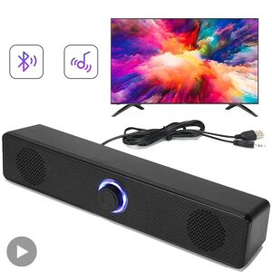 AyeBeau Barre De son ordinateur PC TV ordinateur Portable bureau filaire sans fil Bluetooth haut-parleur boîte De son barre musique Portable Caixa De Som système Audio