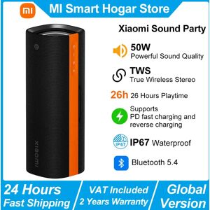 NOUVEAU Xiaomi Sound Party, enceinte Bluetooth portable 50W, autonome 26h, mode Harman AudioEFX TWS